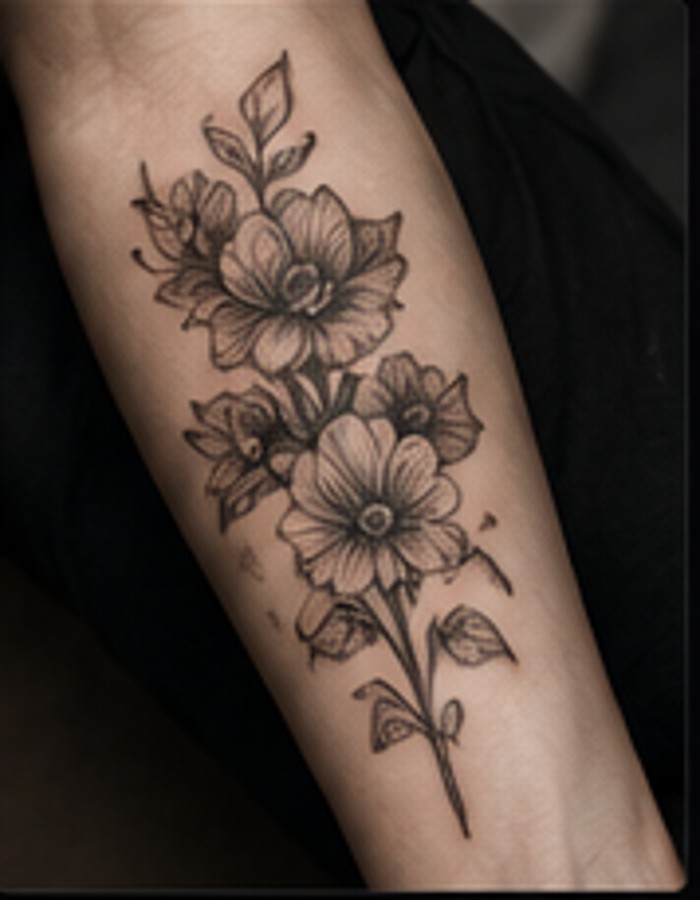 Botanical Tattoo in Frankfurt am Main — ZIPA Tattoo Botanical Tattoo in Frankfurt am Main — ZIPA Tattoo