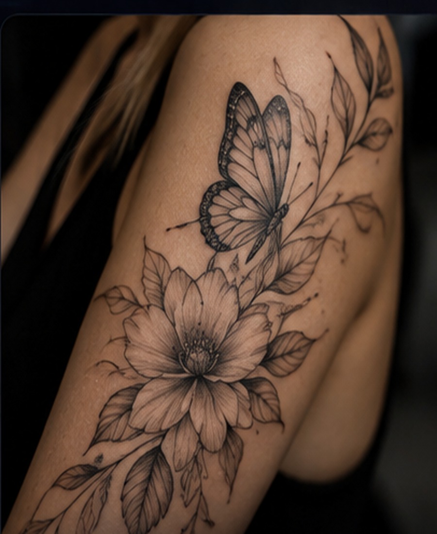 Fine Line Tattoo in Frankfurt am Main — ZIPA Tattoo Fine Line Tattoo in Frankfurt am Main — ZIPA Tattoo